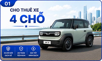 Cho thuê xe 4 chỗ