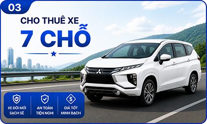 Cho thuê xe 7 chỗ