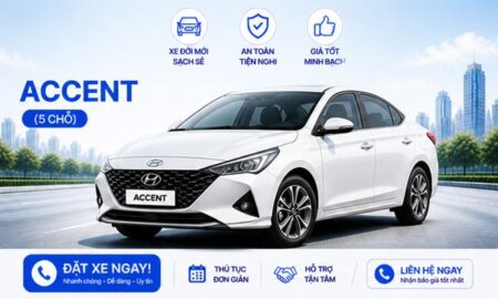 Cho thuê xe Accent (5 chỗ)