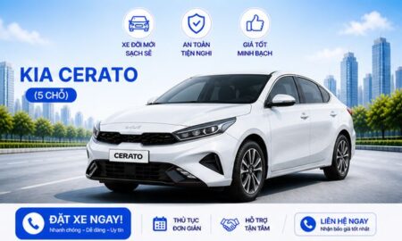 Cho thuê xe Kia Cerato (5 chỗ)