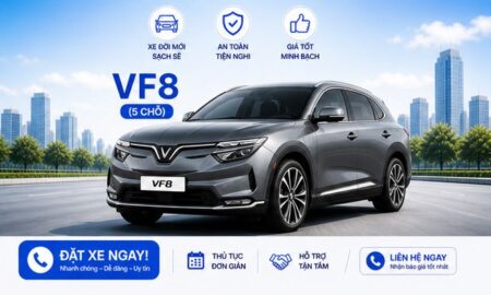 Cho thuê xe VF8 (5 chỗ)