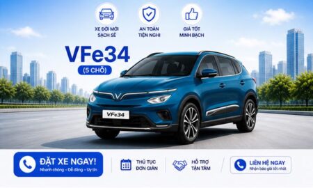 Cho thuê xe Vfe34 (5 chỗ)