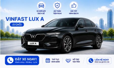 Cho thuê xe Lux A (5 chỗ)